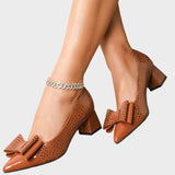 Valencia | Heeled Shoes with Bow