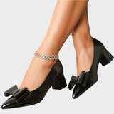 Valencia | Heeled Shoes with Bow