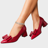 Valencia | Heeled Shoes with Bow
