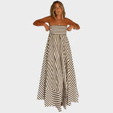 Mira | Strapless Maxi Dress