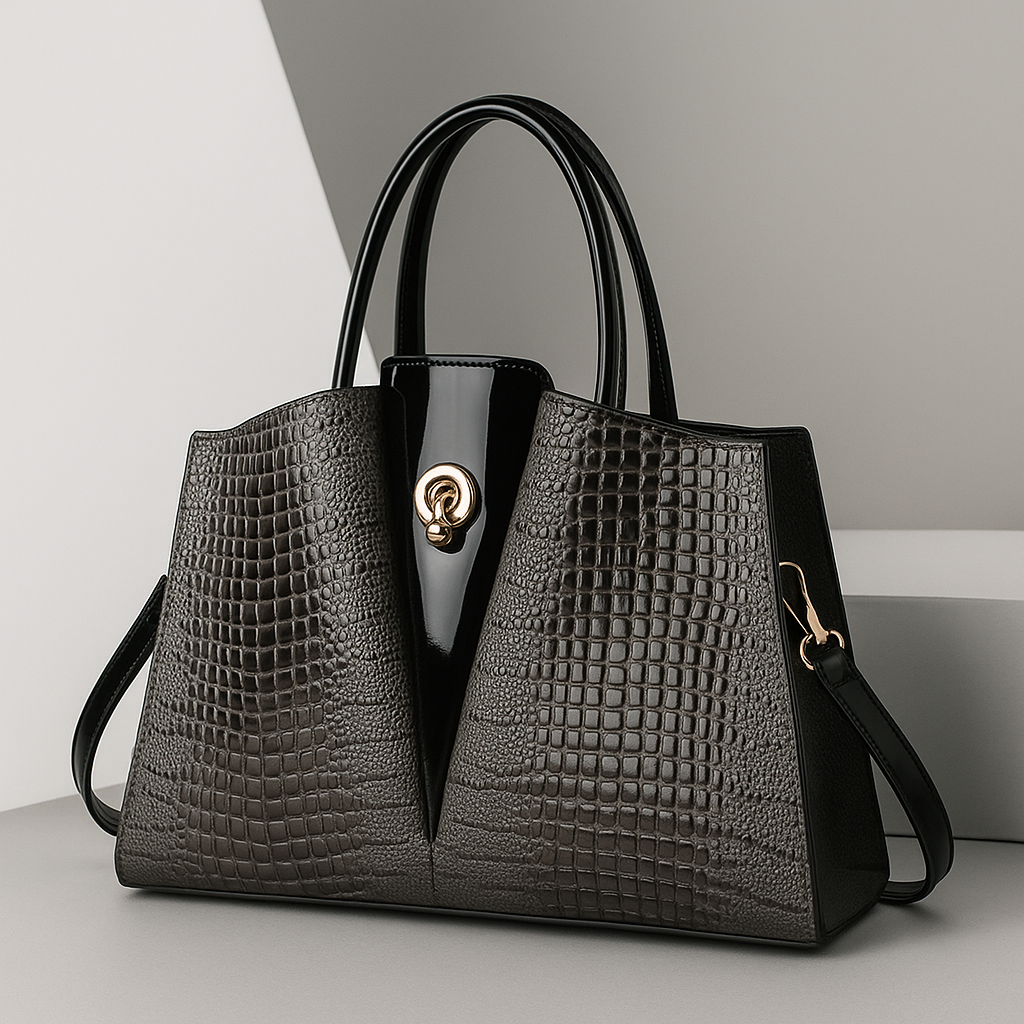 Isabella – Structured Handbag with Textured Finish