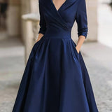 Noelia – Satin Midi Dress
