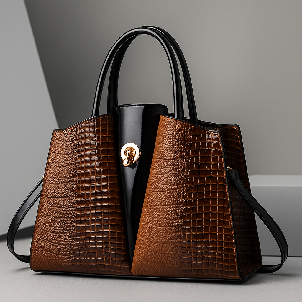 Isabella – Structured Handbag with Textured Finish