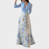 Helena | Maxi Dress with Dazzling Floral Print