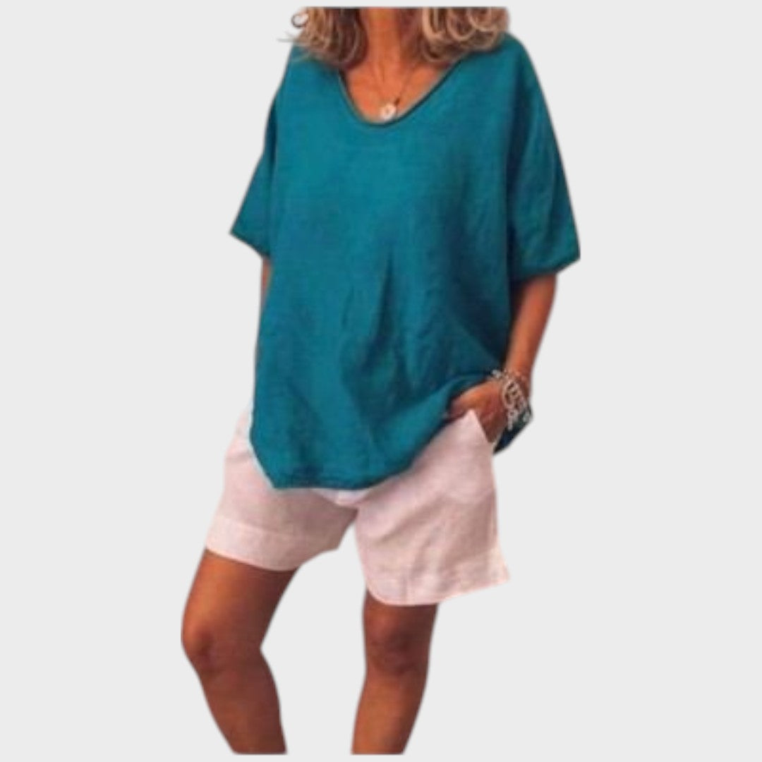 Grace | Loose-fitting belly cover top