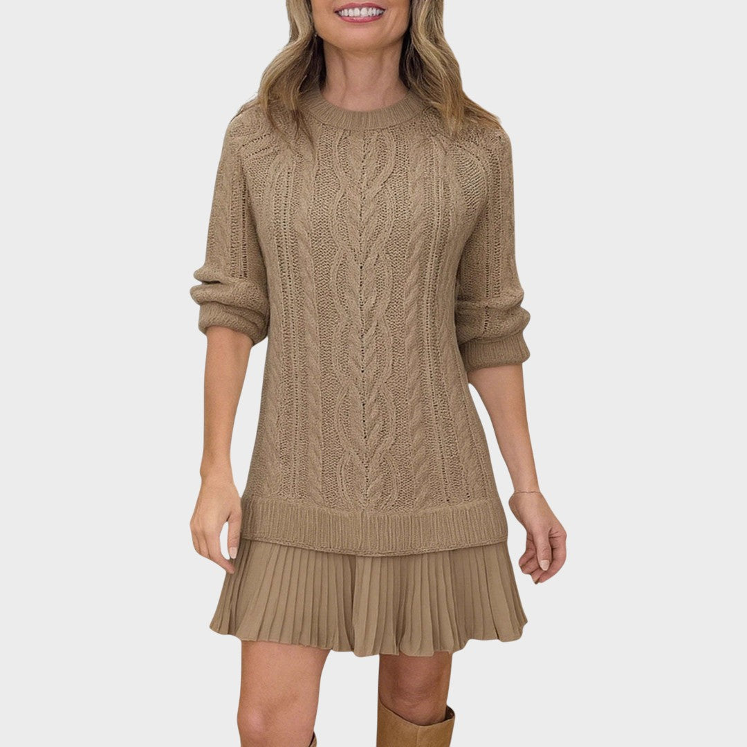 Aitana - Knitted Dress in Fabric