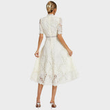 Carmen | Lace Midi Dress