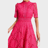 Carmen | Lace Midi Dress
