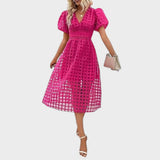 Julia – Lace Dress with Flared Sleeves