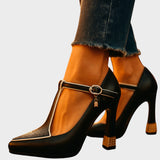 Rebeca | Adjustable Heeled Shoes