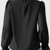 Helga Nautical Long Sleeve Blouse