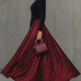 Lira - Bicolour Long Dress