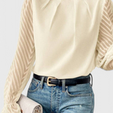 Helga Nautical Long Sleeve Blouse