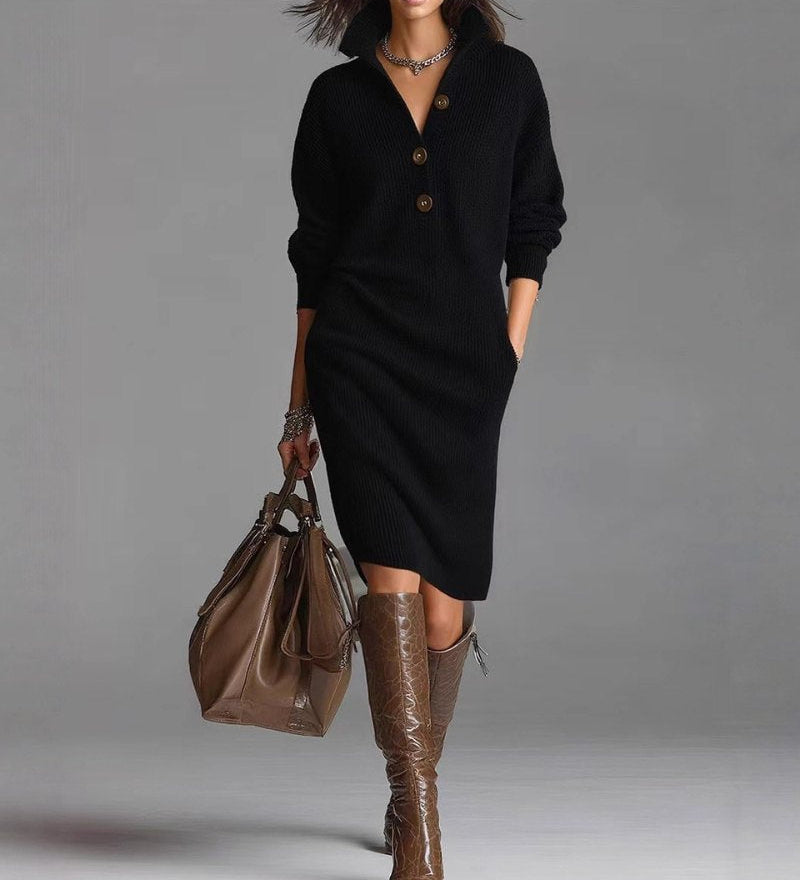 Dafne – Elegant Knit Dress