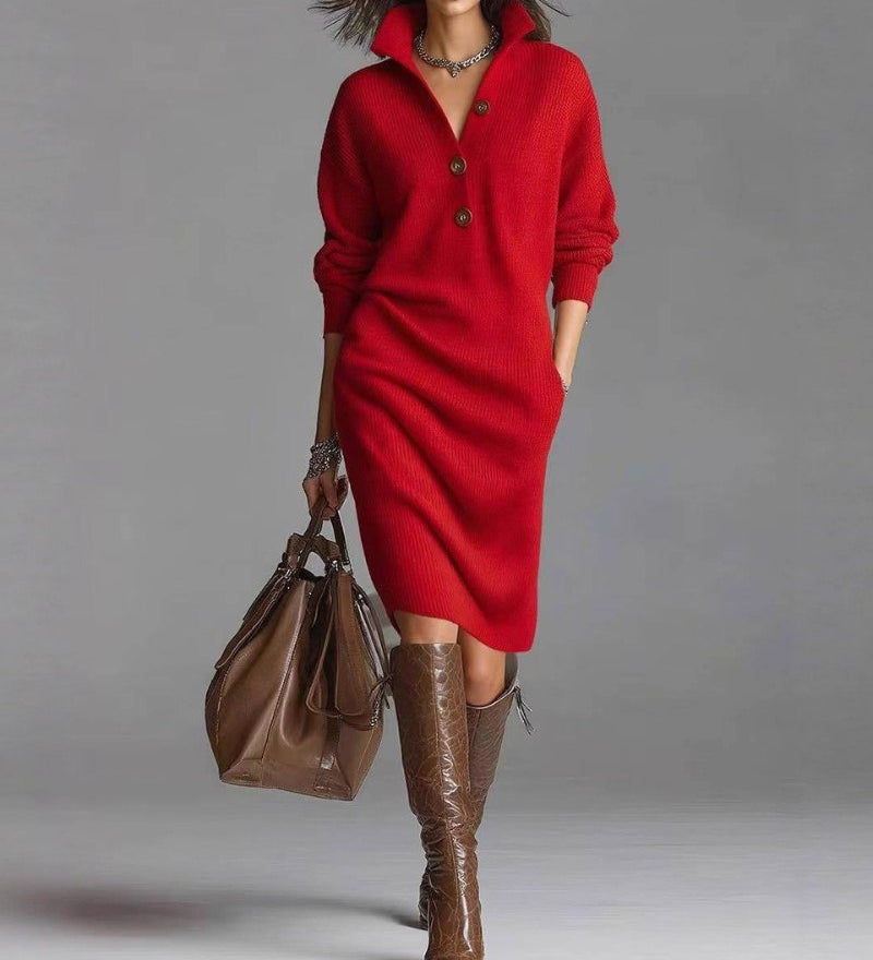 Dafne – Elegant Knit Dress