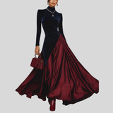 Lira - Bicolour Long Dress