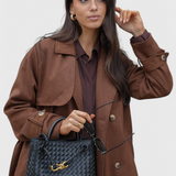 Indigo Woven Daily Bag
