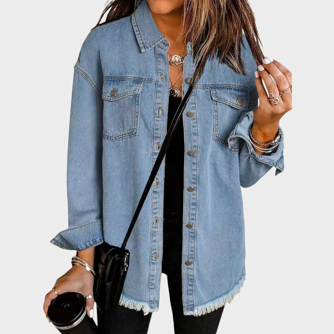 Morgana | Denim Jacket Style Shirt