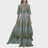 Helena | Maxi Dress with Dazzling Floral Print