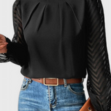 Helga Nautical Long Sleeve Blouse