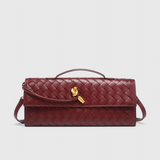 Melanie Clutch with Gold Knot Detail