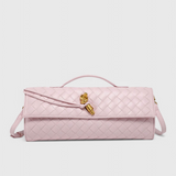 Melanie Clutch with Golden Knot Detail
