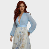 Helena | Maxi Dress with Dazzling Floral Print