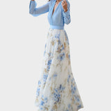 Helena | Maxi Dress with Dazzling Floral Print